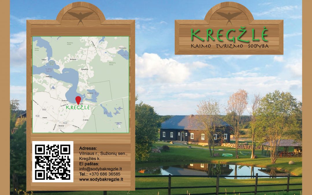 SKRAJUTĖS DIZAINO KŪRIMAS – KAIMO TURIZMAS SODYBA „KREGŽLĖ”